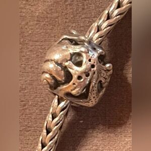 Trollbeads Retired Ocean Bead Charm Silver
